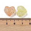 Transparent Crackle Acrylic Beads OACR-B031-09-3