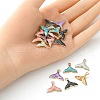 20Pcs 5 Colors Alloy Enamel Pendants ENAM-YW0003-05-3