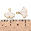 Rack Plating Alloy Acrylic  Pendants FIND-M038-15G-3