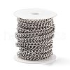 Non-Tarnish 201 Stainless Steel Cuban Link Chains CHS-L001-51-1.7mm-2