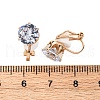 Alloy Silicone Clip-on Earrings EJEW-Z120-02G-01-5