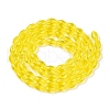 Transparent Glass Beads Strands EGLA-A037-T6x8mm-D07-2