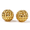 Transparent Resin Rhinestone Graduated Beads RESI-S314-18x20-10-2