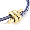 Braided Steel Wire Bracelets Making BJEW-H610-02G-04-3