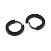 Personalized Unisex 304 Stainless Steel Huggie Hoop Earrings EJEW-G121-47-1-2
