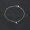 12 Constellations Alloy Rhinestone Link Bracelets WG43B2B-21-1