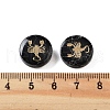 Dyed Black Synthetic Turquoise Beads G-F775-B05-3