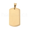 304 Stainless Steel Pendants STAS-K305-01G-1