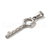 Non-Tarnish 304 Stainless Steel Pendants STAS-B053-21P-2