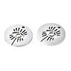 Non-Tarnish 201 Stainless Steel Pendants STAS-Q240-044P-2