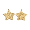 Ion Plating(IP) 304 Stainless Steel Pendants STAS-U014-31G-1