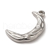 Non-Tarnish 304 Stainless Steel Pendants STAS-R223-07-2