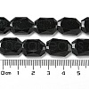 Natural Obsidian Beads Strands G-P544-B03-01-5