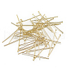 Brass Flat Head Pins KK-T032-092G-2