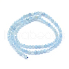 Natural Aquamarine Beads Strands X-G-E411-19B-4mm-2