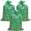 Christmas 3Pcs Rectangle Plastic Gift Storage Bags ABAG-WH20010-08A-1