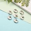 Letter Slider Beads for Watch Band Bracelet Making ALRI-O012-C-NR-4