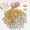 SOFPLATE 400pcs 2 Colors Brass Rhinestone Spacer Beads RB-SP0001-03A-6