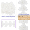 Gorgecraft 3 Yards Embroidery Flower Polyester Lace Trim OCOR-GF0002-53-2