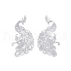 Non-Tarnish 304 Stainless Steel Big Pendants STAS-N102-05P-1