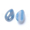 Opaque Glass Cabochons GGLA-S038-01F-3