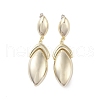 Brass Pendants Stud Earrings EJEW-B046-08G-1