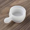 Flat Round with Handle DIY Silicone Candlesticks Molds SIMO-G010-02A-5