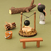 Dollhouse Simulation Firewood Hanging Furnace PW-WGE9AC2-01-4