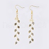 Natural Labradorite Dangle Earrings EJEW-JE03634-01-1