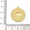 Brass Enamel Pendants KK-M322-04G-4
