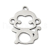 201 Stainless Steel Pendants STAS-F316-30P-01-1