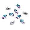 K9 Glass Rhinestone Pendants X-GLAA-TA001-004-3