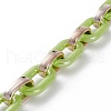 Handmade Opaque Acrylic Cable Chains AJEW-JB00890-03-2