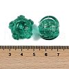 Handmade Gold Foil Lampwork Glass Beads FOIL-K003-03F-3