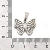 201 Stainless Steel Pendants STAS-R166-03P-3