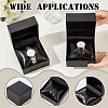 Square Diamond Print Cardboard Jewelry Watch Storage Boxes CON-WH0092-56-5