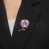 Hydrangea Enamel Pins PW-WG7C672-02-2