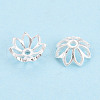 925 Sterling Silver Bead Caps STER-N016-43S-2