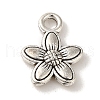Tibetan Style Alloy Pendants TIBEP-L021-04AS-03-1