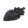 Rack Plating Alloy Enamel Pendants PALLOY-F018-30EB-01-2