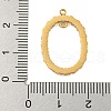 304 Stainless Steel Crystal Rhinestone Connector Charms STAS-L080-019G-3