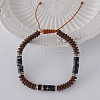 Hip Hop Style Synthetic Turquoise Braided Bracelets FC4703-1-1