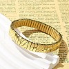 Rectangle 304 Stainless Steel Stretch Bracelets for Women Men BJEW-U021-01G-04-3