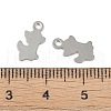 Non-Tarnish 201 Stainless Steel Charms STAS-C108-48P-3