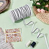 Polyester Satin Piping Ribbon OCOR-WH0091-32A-5
