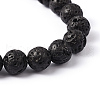 Natural Lava Rock Beads Strands g434-9-2