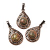 Natural & Synthetic Mixed Gemstone Pendants G-H065-02R-2