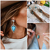 24Pcs 12 Styles Synthetic Turquoise Pendants FIND-TA0001-79-18