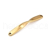 Ion Plating(IP) 202 Stainless Steel Twist Connector Charms STAS-Q336-13A-G-2
