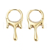 Rack Plating Teardrop Brass Hoop Earrings EJEW-N055-27G-RS-1
